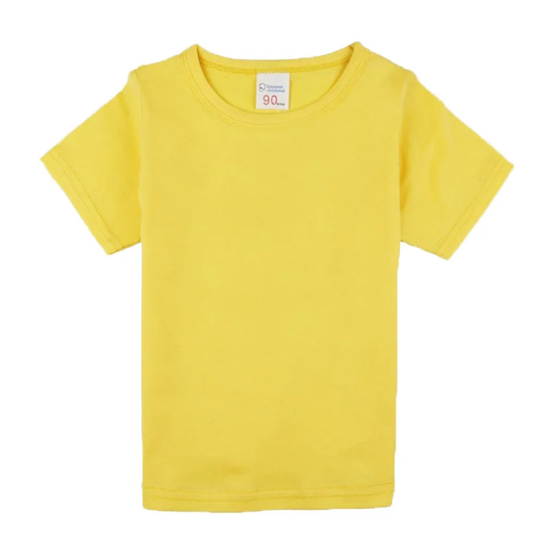 Kids' Cotton T-Shirt — 14 Colors, Ages 1–14