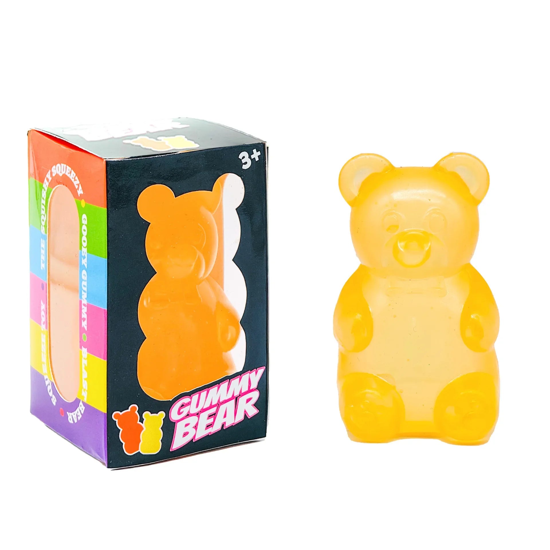 Cute Bear Sensory Squeeze Toy — Stress Relief Fidget Doll