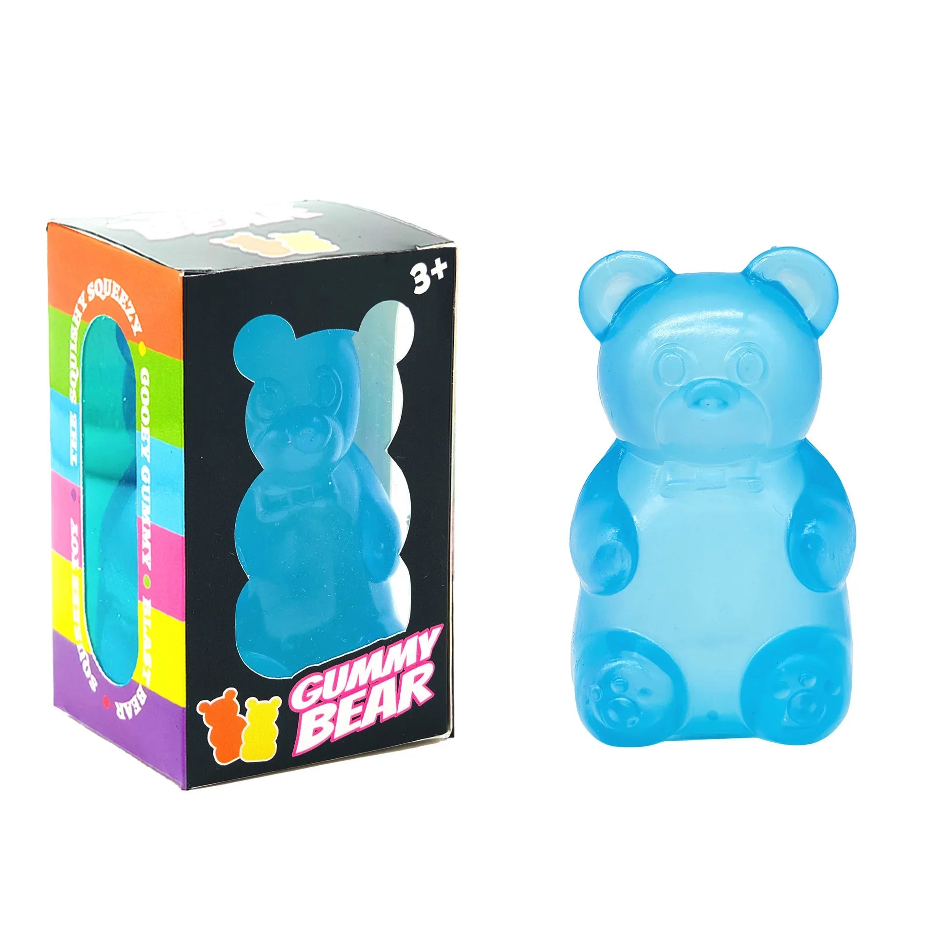 Cute Bear Sensory Squeeze Toy — Stress Relief Fidget Doll