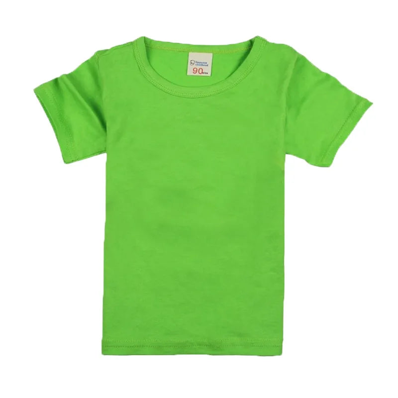 Kids' Cotton T-Shirt — 14 Colors, Ages 1–14
