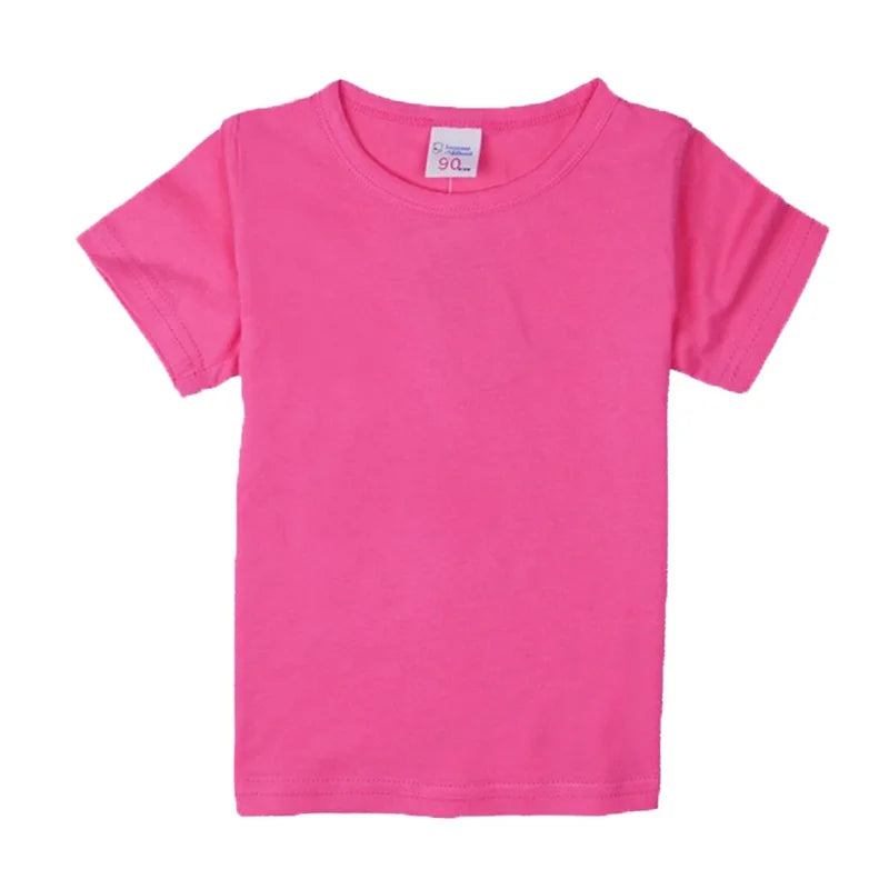 Kids' Cotton T-Shirt — 14 Colors, Ages 1–14