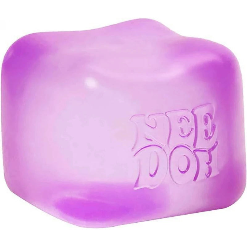 Needoh Nice Cube — Sensory Stress Reliever Fidget Tool for Anxiety & Focus