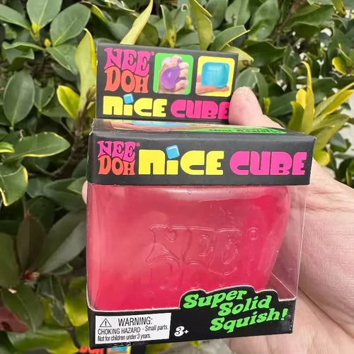 Needoh Nice Cube — Sensory Stress Reliever Fidget Tool for Anxiety & Focus