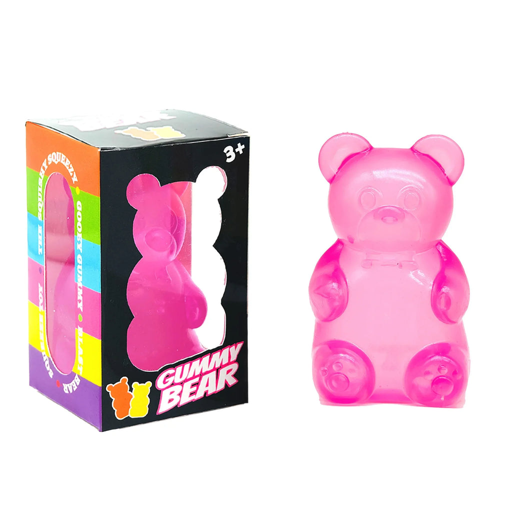 Cute Bear Sensory Squeeze Toy — Stress Relief Fidget Doll